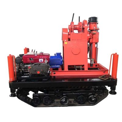 200m Diesel Power Portable Hydraulic Water Well Drilling Rig